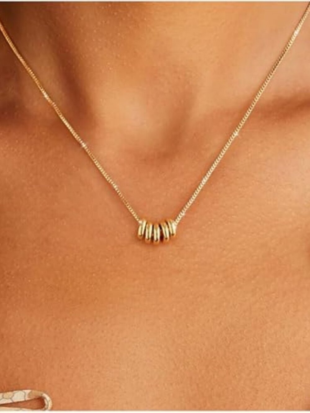 14K Gold Plated Layered Necklace Bow Heart Cross Pearl Butterfly Charm Choker